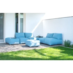 Sitting Bull ZIPP Tisch / Hocker Outdoor – L 75 X B 75 X H 36 Cm – Almond 9