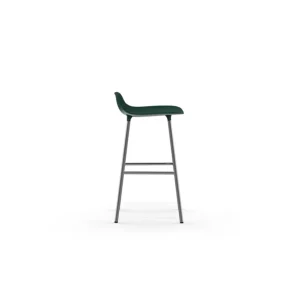 Normann Copenhagen Form Barstuhl Chrome – Sitzhöhe 65 Cm – B 43 X T 43 Cm – Green 10
