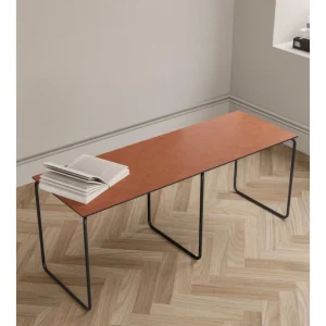 Lind DNA Bench Bull Bank – 112x38x44 Cm – Cognac 6